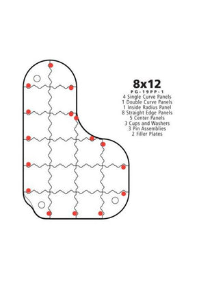 TOUR LINKS Putting Green 246 x 369 cm