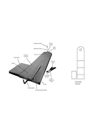 TOUR LINKS Training Aid 55 x 281 cm