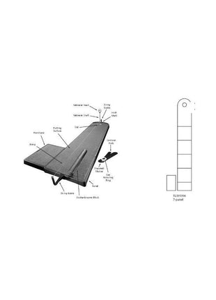 TOUR LINKS Training Aid 55 x 392 cm