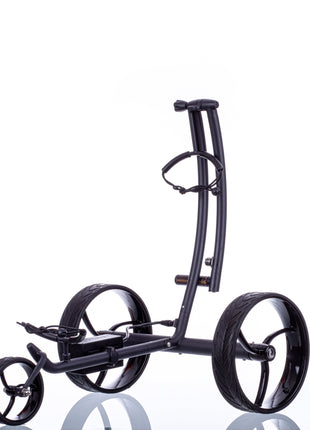 Trendgolf Elektro-Trolley walker Modell 2025 Edelstahl, schwarz