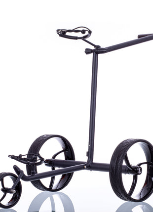 Trendgolf Elektro-Trolley walker S Modell 2025 Edelstahl, schwarz
