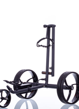 Trendgolf Elektro-Trolley walker S Modell 2025 Edelstahl, schwarz